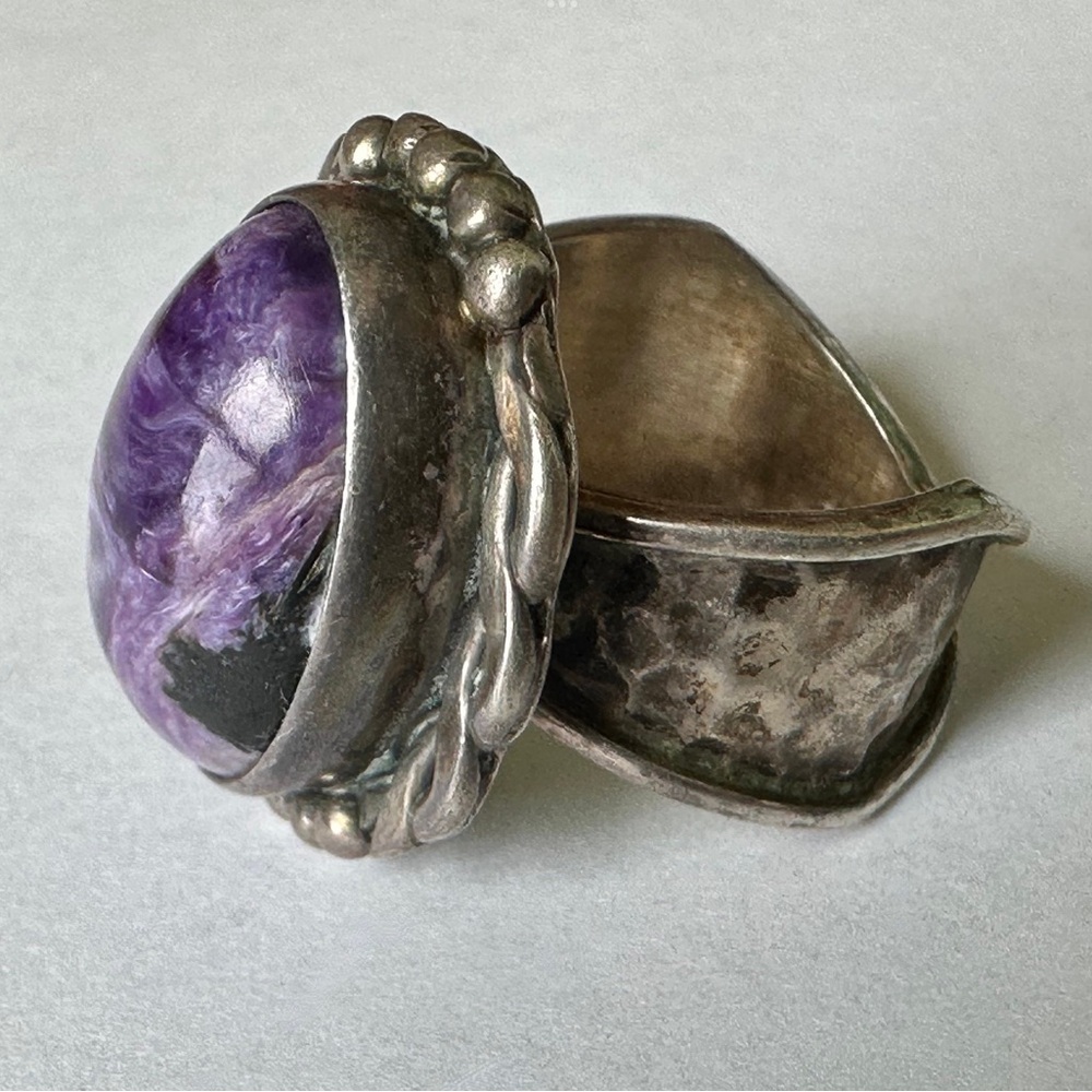 Charoite Ring - image 3